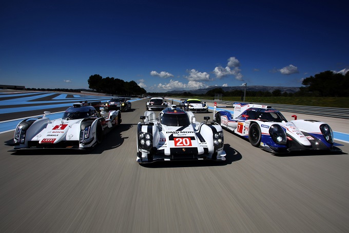 LMP1-bolides van Audi, Porsche en Toyota een stuk sneller dan vorig jaar